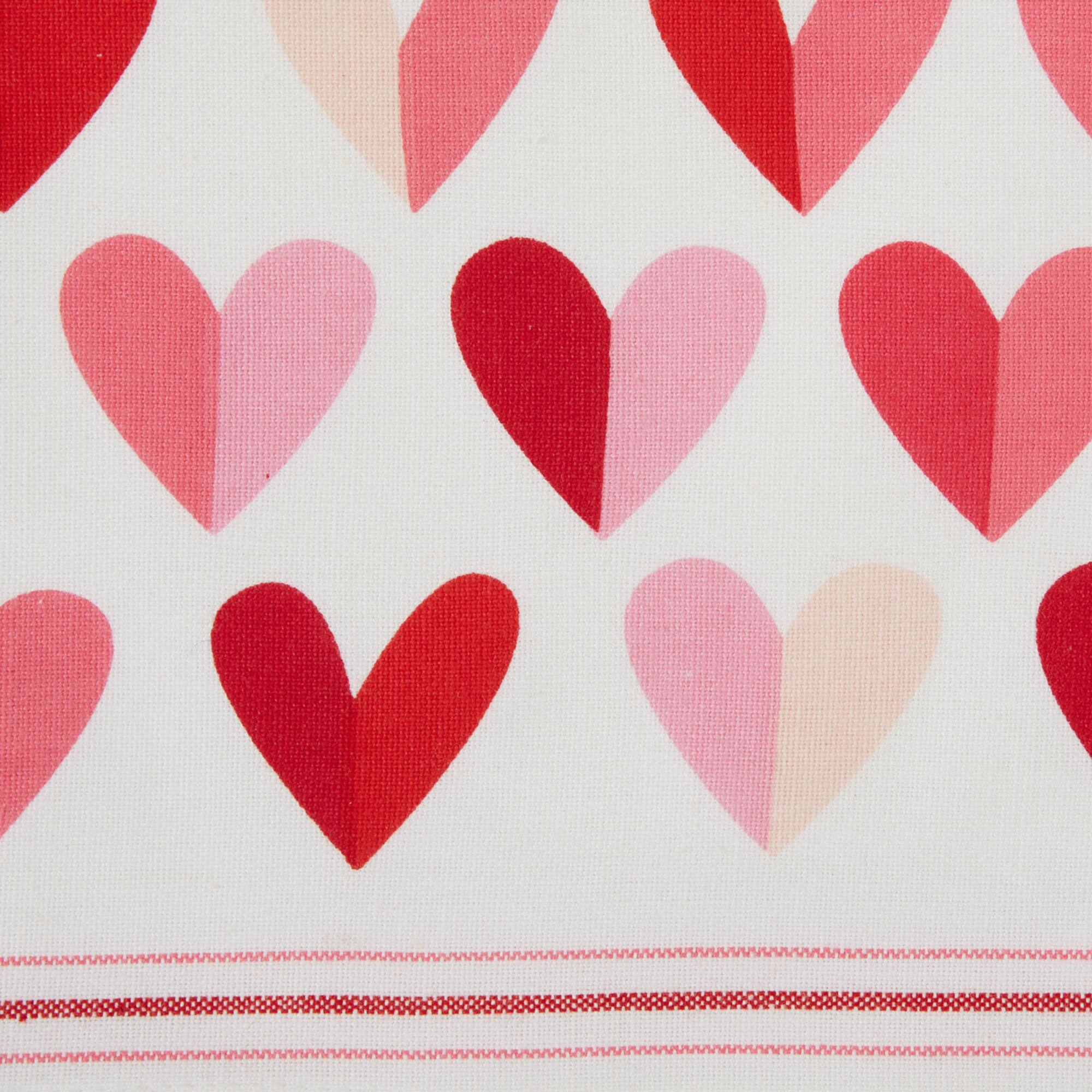 DII® Two Hearts Print Napkins, 6ct.